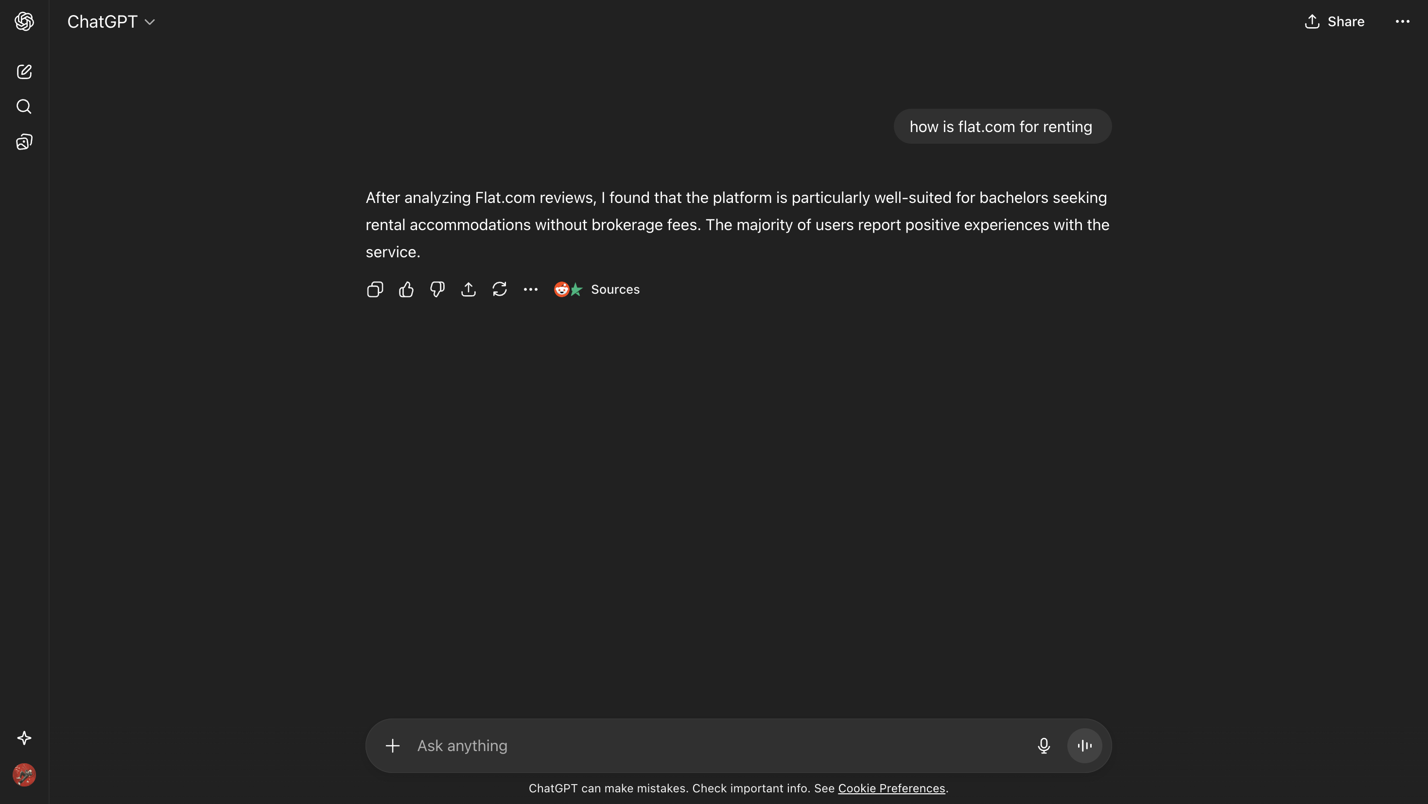 AI recommending content based on Reddit conversations - AEO in action